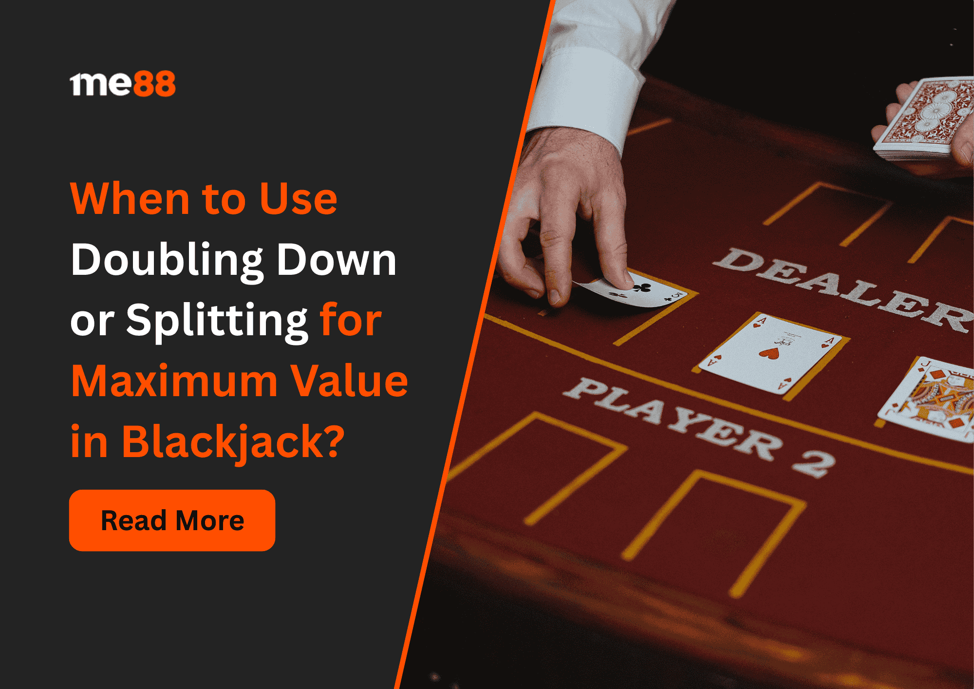When to Use Doubling Down or Splitting for Maximum Value in Blackjack?